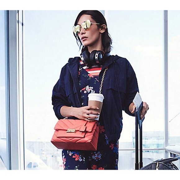 Michael Kors Heart Breaker Sunglasses Gold Metal Shiny Sunnies 100 UV Protection - Picture 3 of 16